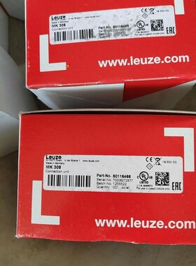 LEUZE劳易测光电连接器50116466 MK 308原装议价