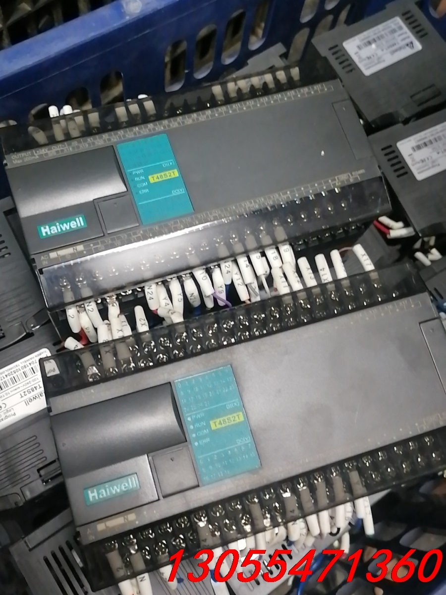 议价海为PLC，型号T48S2T，T48S0T-e,成色95新，