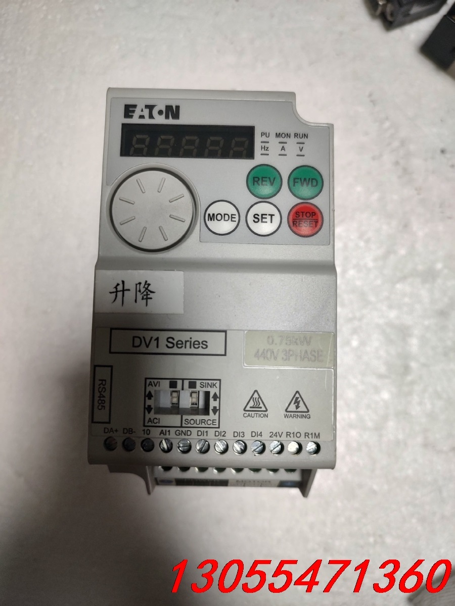 议价DV1-342D6FN-C20C ETN变频器，0.75KW