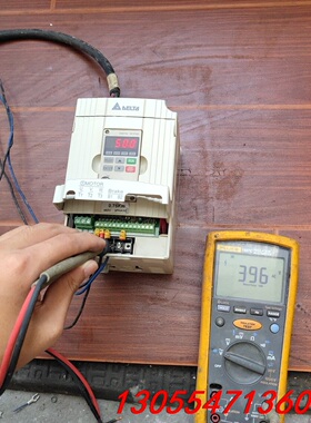 议价台达变频器0.75KW，VFD007M43A，实物拍摄成色如