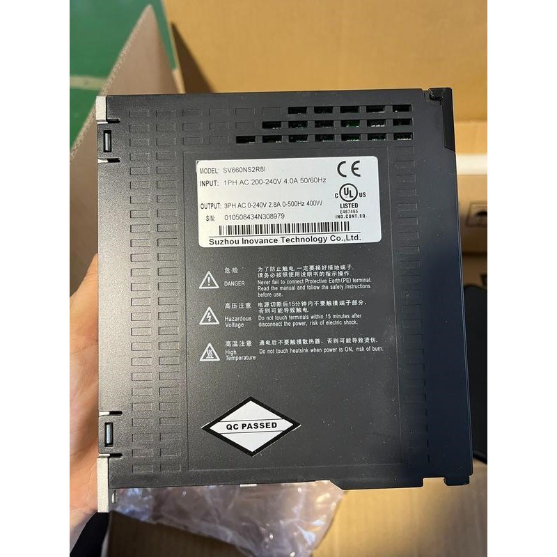 汇川400W驱动器SV660NS2R8I拆机成色很新,有包装议价
