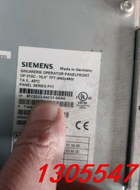 议价6FC5203-0AF01-0AA0 西门子op010c，功