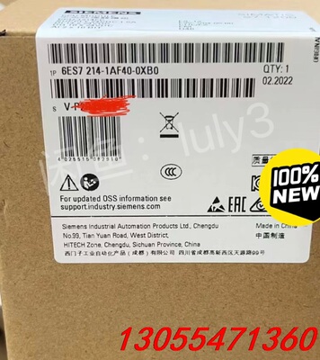 议价214 1AF406ES7214西门子原装S7-1200F