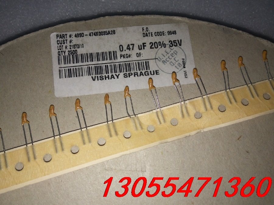 议价进口美国思碧SPRAGUE胆电容 0.47UF 35V