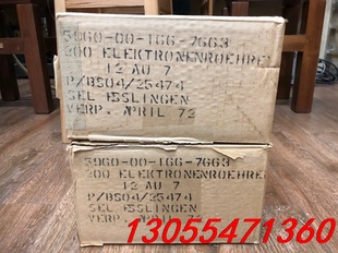 议价全新NOS德国洛伦兹Lorenz 12AU7 ECC82