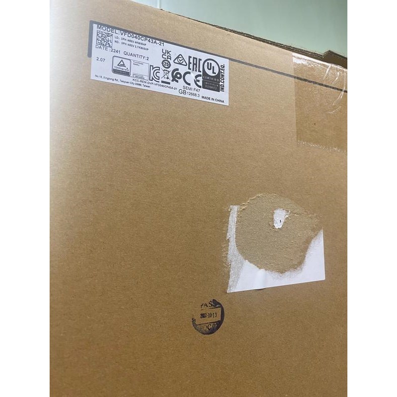 全新原装台达变频器VFD040CP43A-21 4KW议价