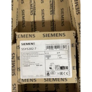 全新德国原装 进口大量现议价 5SY5202 西门子直流断路器
