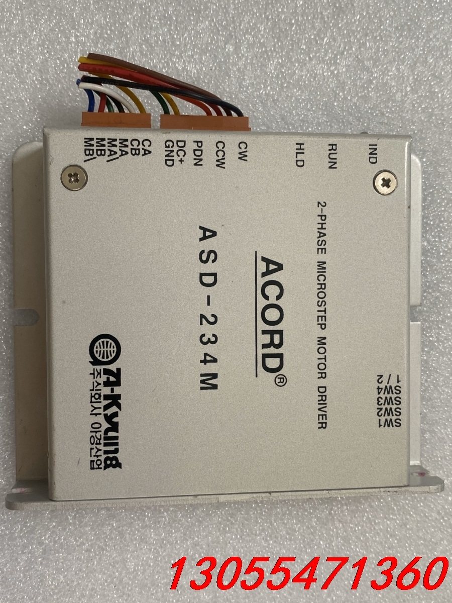 议价ACORD阿科德二手原装拆ASD-234M 2相微步电机驱动