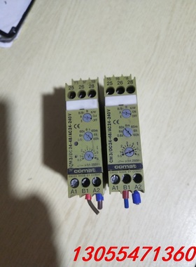 议价进口comat 宜科时间继电器CM3/DC24-48/AC2