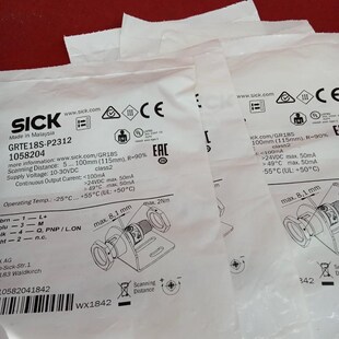 西克传感器GRTE18S P2312工程剩余6个议价 正品 全新原装