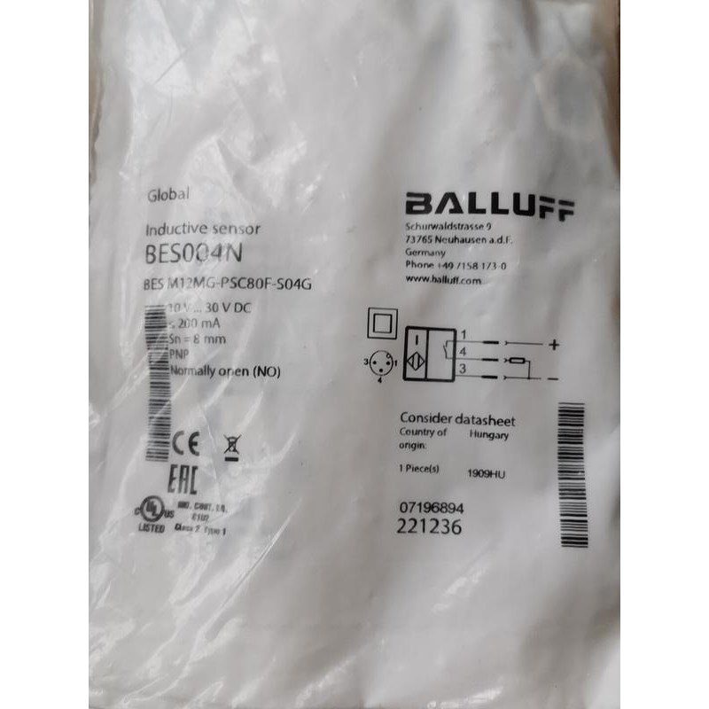 全新原装巴鲁夫BES004N BOS01CA BCS002A议价