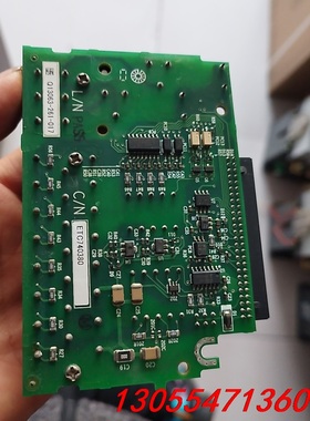 议价安川变频器端子板ETC740380拆机功能好