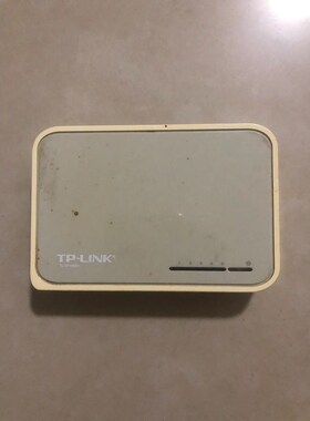 TP-LINK五口百兆交换机,TL-SF1005+,功能正常议价
