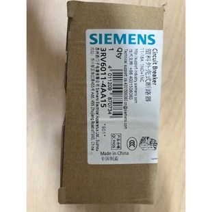 3RV6议价 4AA10 西门子马达断路器 3RV6011