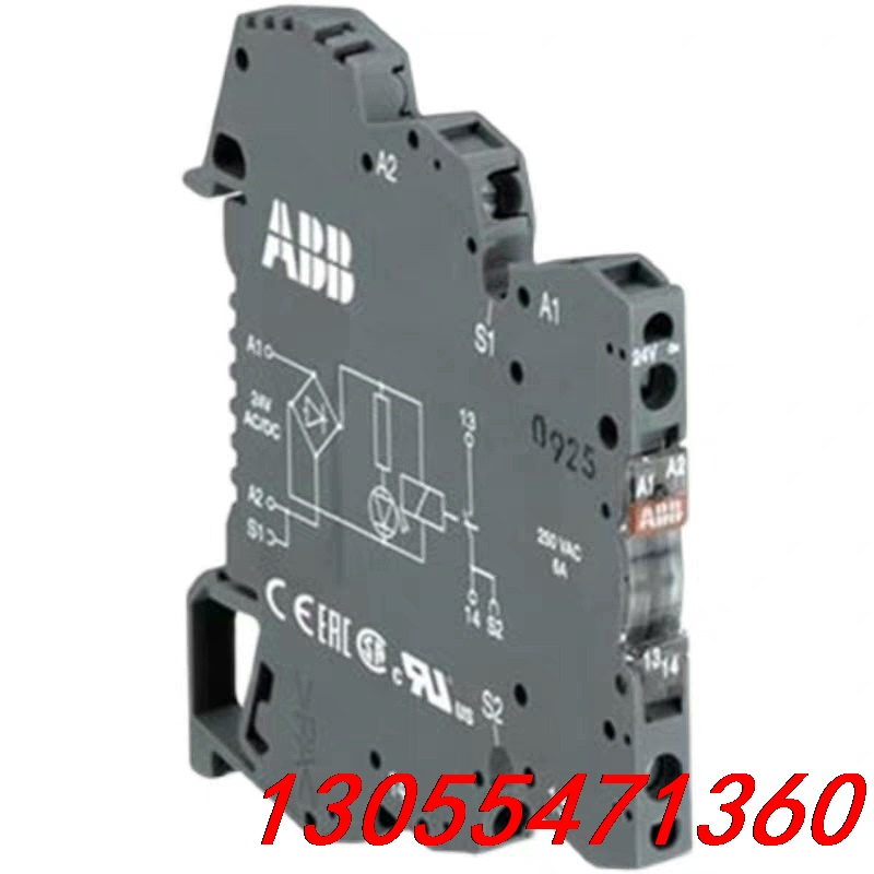 议价原装 ABB薄片端子式继电器 RBR122G-115VUC
