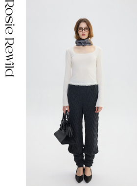 Rosie Rewild｜醋酸山羊绒混纺 奢雅混纺T恤