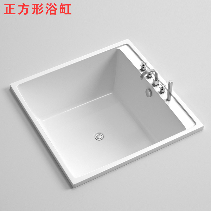 浴盆双人浴池小户型米亚克力浴缸