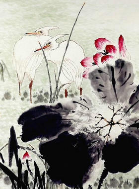 国画花鸟荷塘葫芦柿子石榴手绘字画客厅装饰画孙艺群四尺斗方GG