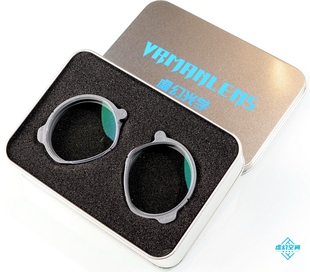 Pico neo3近视镜片磁吸款VR头盔近视眼镜框架散光定制保护套手柄