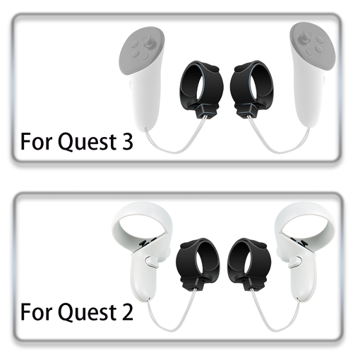 quest3/quest3s手柄保护手绳手腕绑带不掉落 Q3S