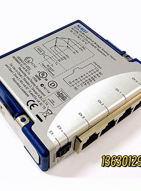 NI Labview 9237 4通道 ±25 mV/V 24位同步电桥模块 技术支持