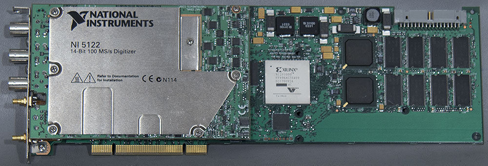 美国NI Labview PCI5122 100MS/s 14位示波器/数字化仪 技术支持