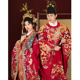 嫁衣凤冠霞帔汉服男女款 明制婚服重工中式 全套 百鸟朝凤 桃花序