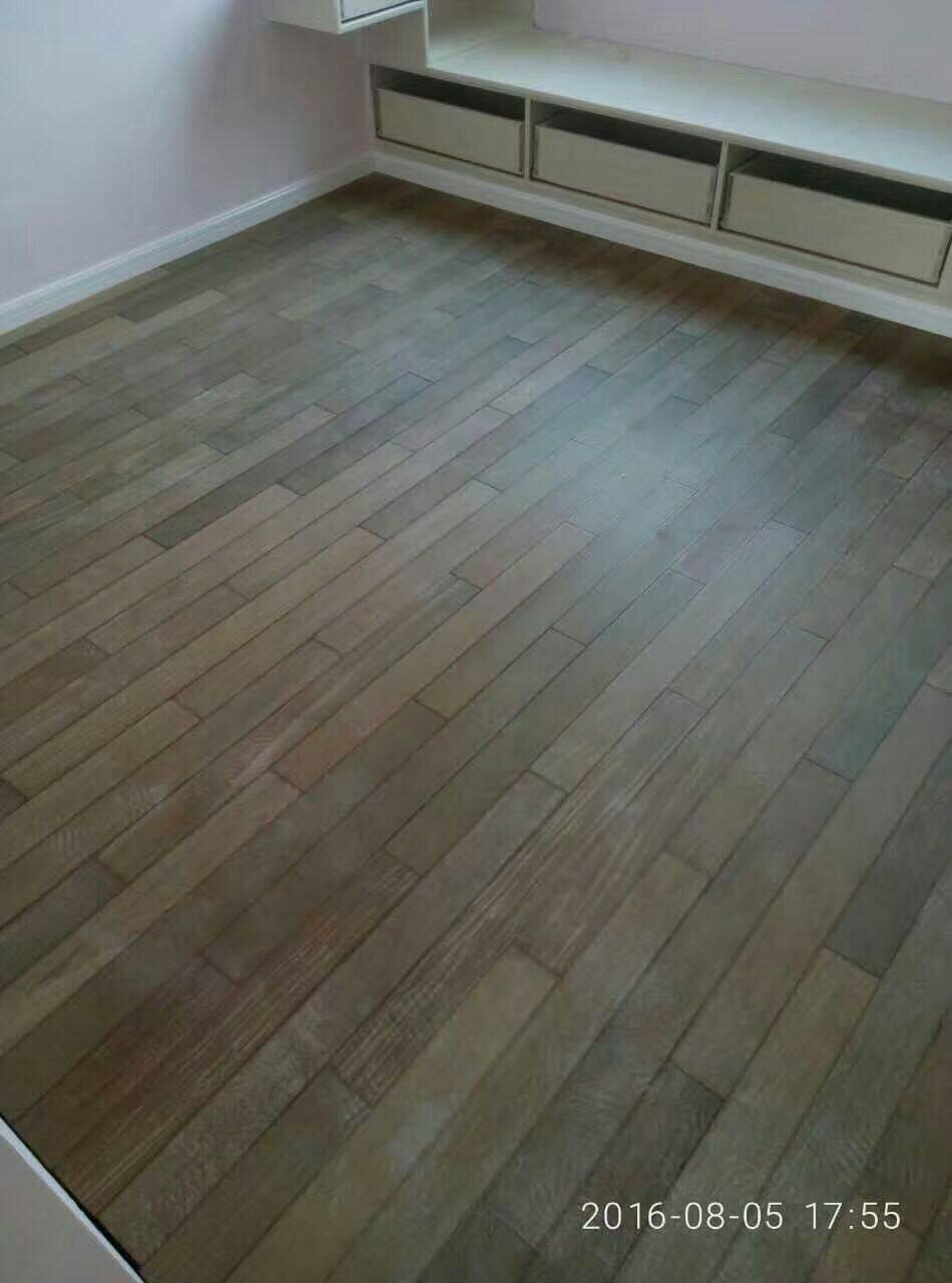 二手地板全实木紫檀重蚁木重新打磨开槽素板1.75厚999新安信