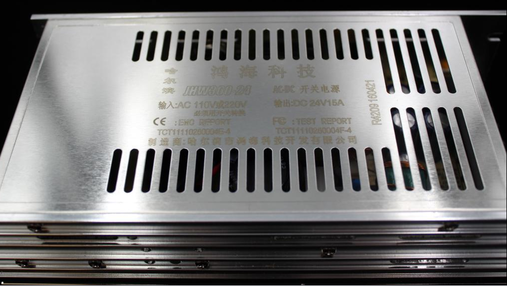 鸿海科技开关电源 JHW360-24 24V15A 超薄电源 监控电源假一赔十