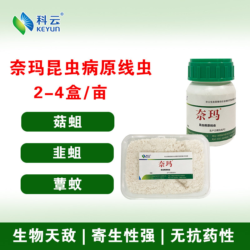 昆虫病原线虫防治小黑飞草坪蛴螬韭菜韭蛆蘑菇金针菇花卉盆栽杀虫