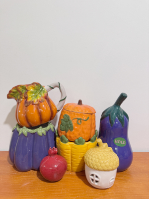 外贸孤品 蔬菜水果系列摆件、花瓶、花盆、储物桶、夜灯