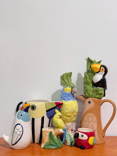 外贸孤品 动物系列 鸟系列花盆、花瓶、多肉花盆、储物桶、笔筒