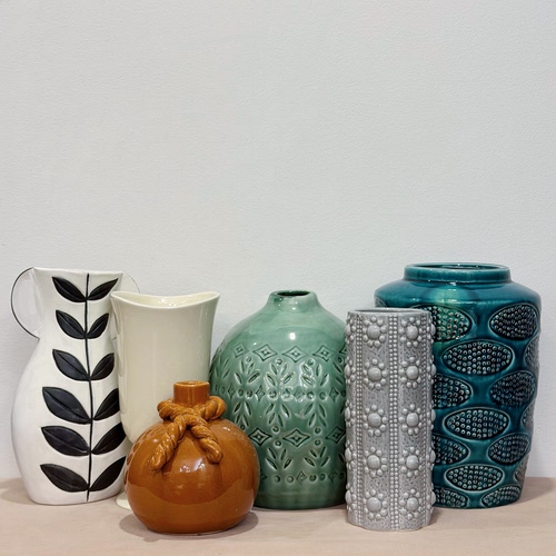 外贸出口 孤品 陶瓷花瓶  花盆 烛台 高温陶瓷 摆件 工具桶