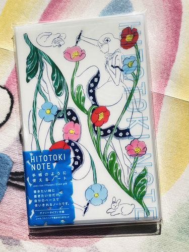 锦宫HITOTOKI NOTE新款透明封面自填日期易撕可换芯手帐笔记本