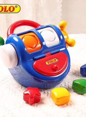 Tolo宝宝形状配对分类玩具老虎机颜色认知几何蒙氏早教手眼1-2岁