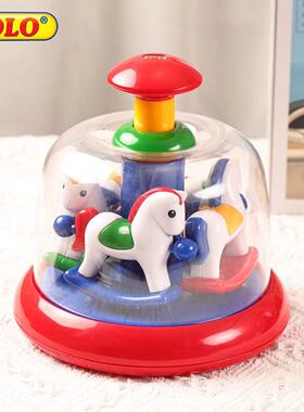 Tolo儿童按压旋转玩具木马转转乐益智早教开发智力手眼协调1-3岁