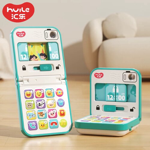 汇乐新款儿童仿真手机玩具