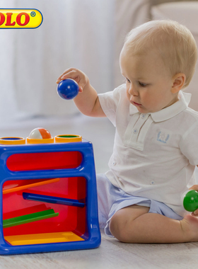 tolo英国双面滚球台儿童早教益智玩具宝宝轨道滚球滚滚乐手眼协调