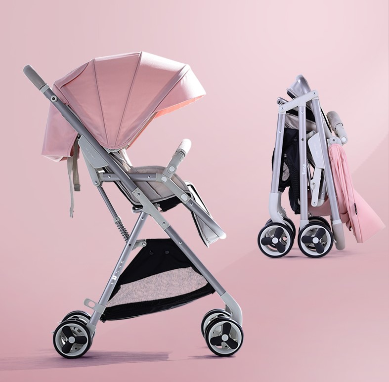 VINNG婴儿车轮子扶手网兜