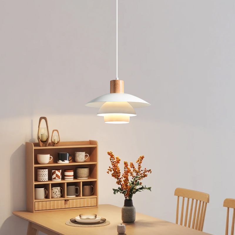 卧室床头小吊灯创意现代简约餐厅吧台客厅电视背景墙极简吊线灯