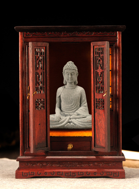 dingyao佛龛仿古工艺品红木