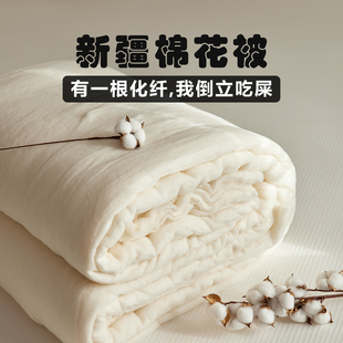 新疆棉花被子冬被棉被全棉冬季 加厚保暖纯棉花被芯单人春秋被棉絮