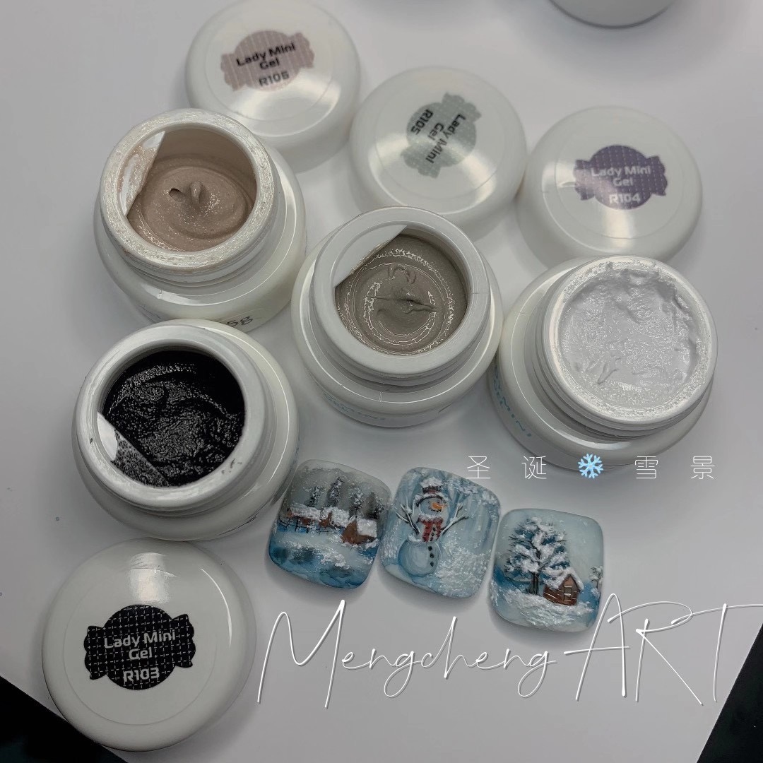 梦诚ART代理品牌 砂糖 石膏胶ladymini日式美甲甲油胶颗粒石膏