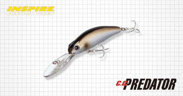 日本进口EG EVERGREEN C.CPREDATOR 路亚饵 假饵 鱼饵