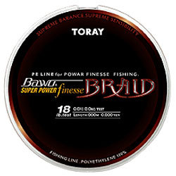 日本东丽TORAY Bawo SUPER POWER finess BRAID 鲈鱼PE线现货包邮