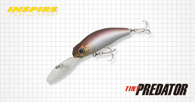 日本进口EG EVERGREEN TINY PREDATOR 鱼饵 硬饵 路亚饵