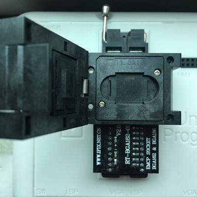 清仓 RT809H手机座BGA162/186EMMC座EMCP座适配器弹跳座手机卡座