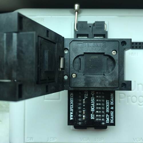 清仓 RT809H手机座BGA162/186EMMC座EMCP座适配器弹跳座手机卡座