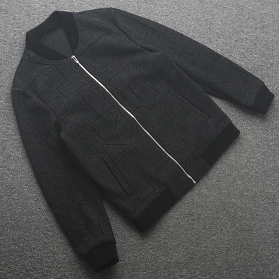 外套商务休闲中老年上衣服夹克