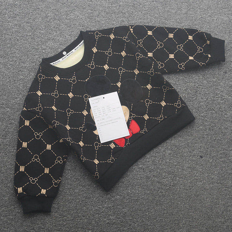 [迪]兰米特卖秋冬新款童装中大童女童洋气时髦宝宝卫衣加绒保暖